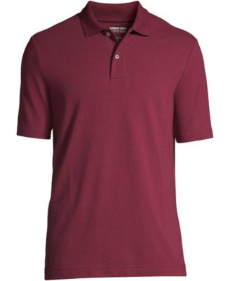 Men's Short Sleeve Basic Mesh Polo Shirt