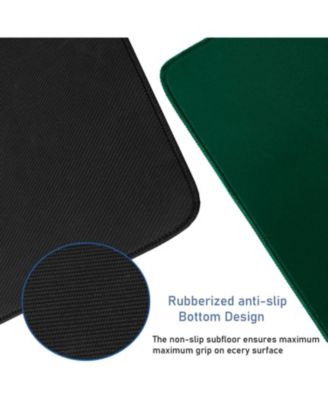 Large Extended Gaming Mouse Pad with Stitched Edges, (31.5X15.7In) Durable Non-Slip Natural Rubber Base, Waterproof Mat for Gamer/Desktop/Office