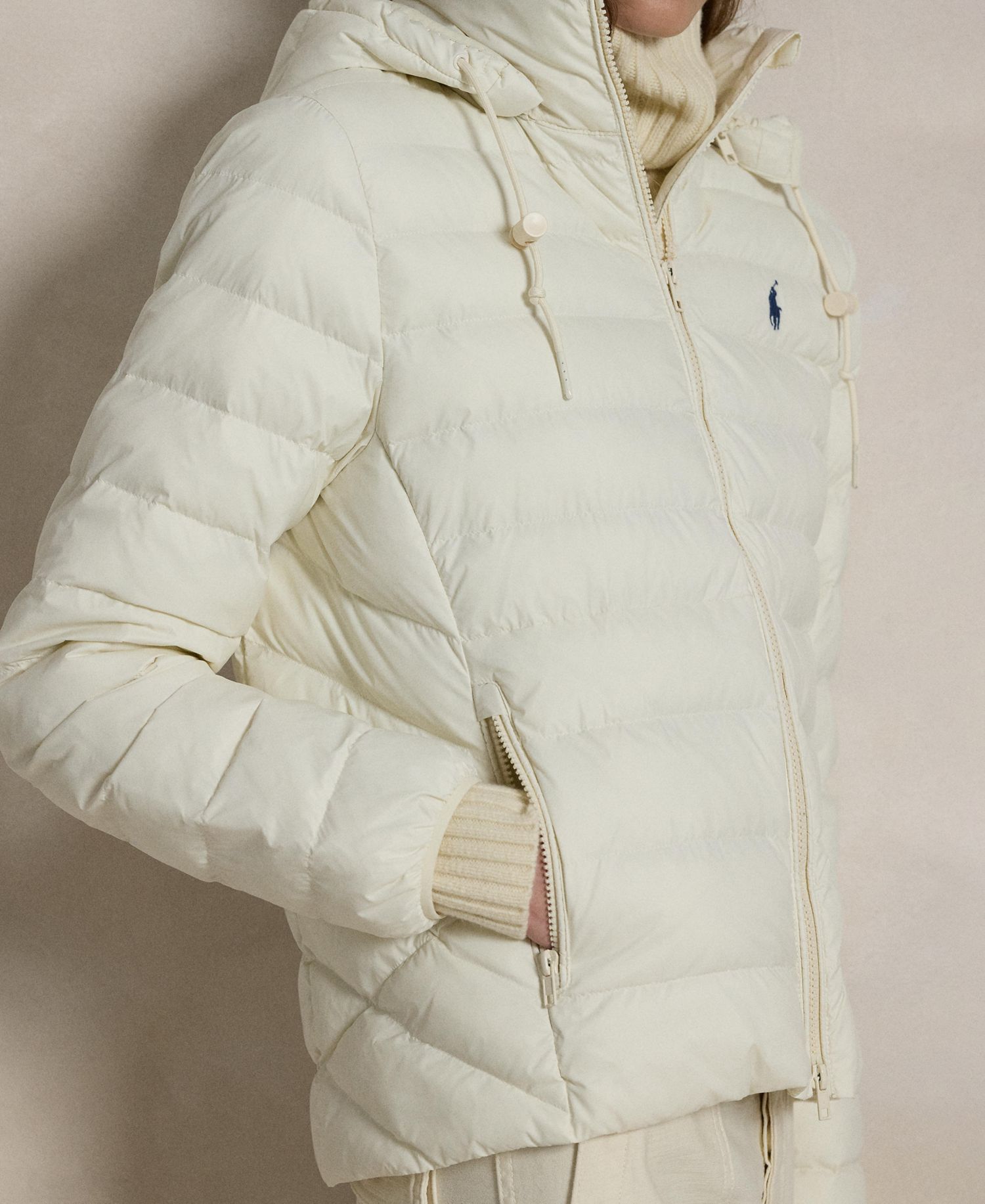 Women's Water-Resistant Packable Hooded Jacket