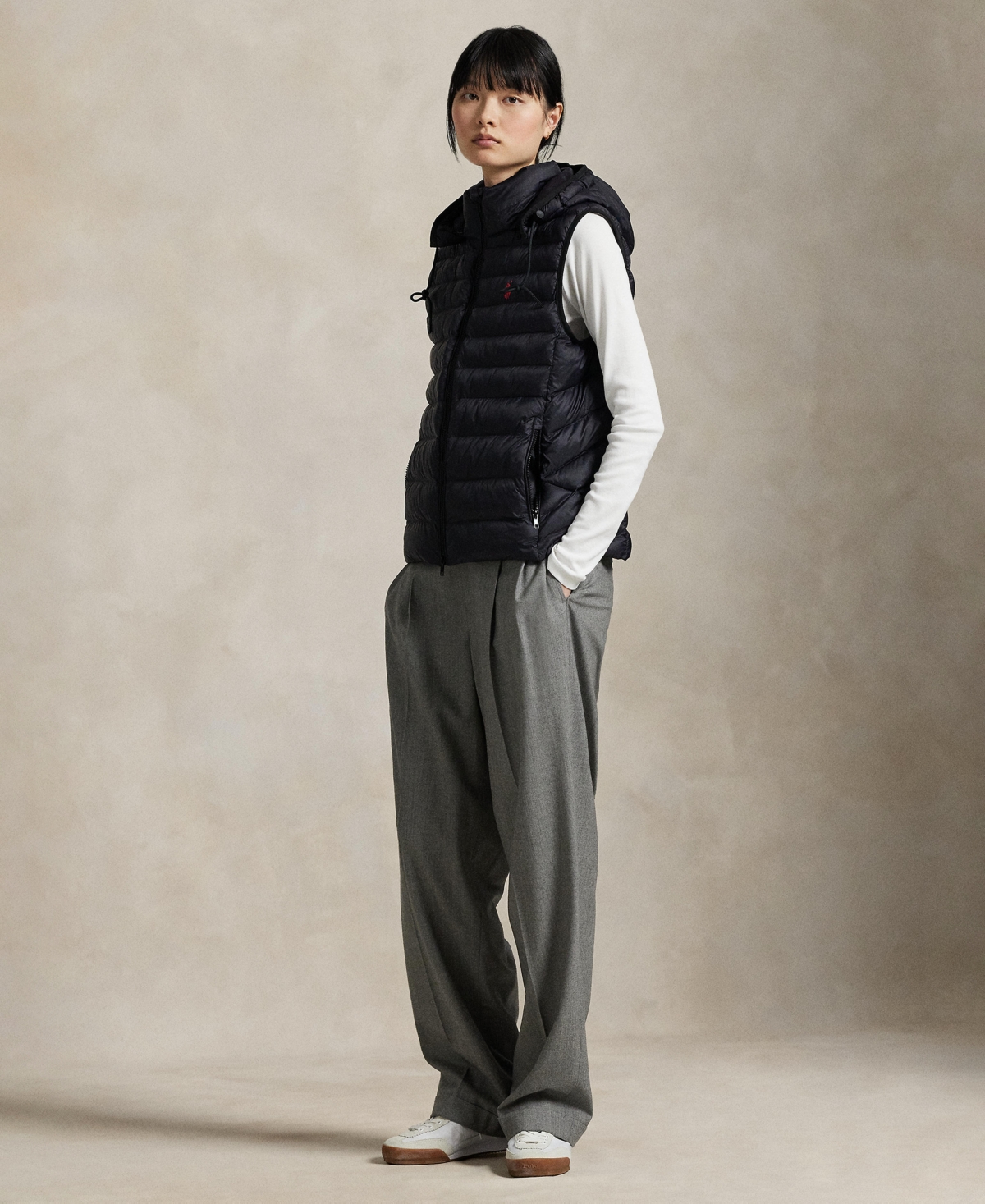Polo Ralph Lauren Women's Sleeveless Quilted Vest In Black