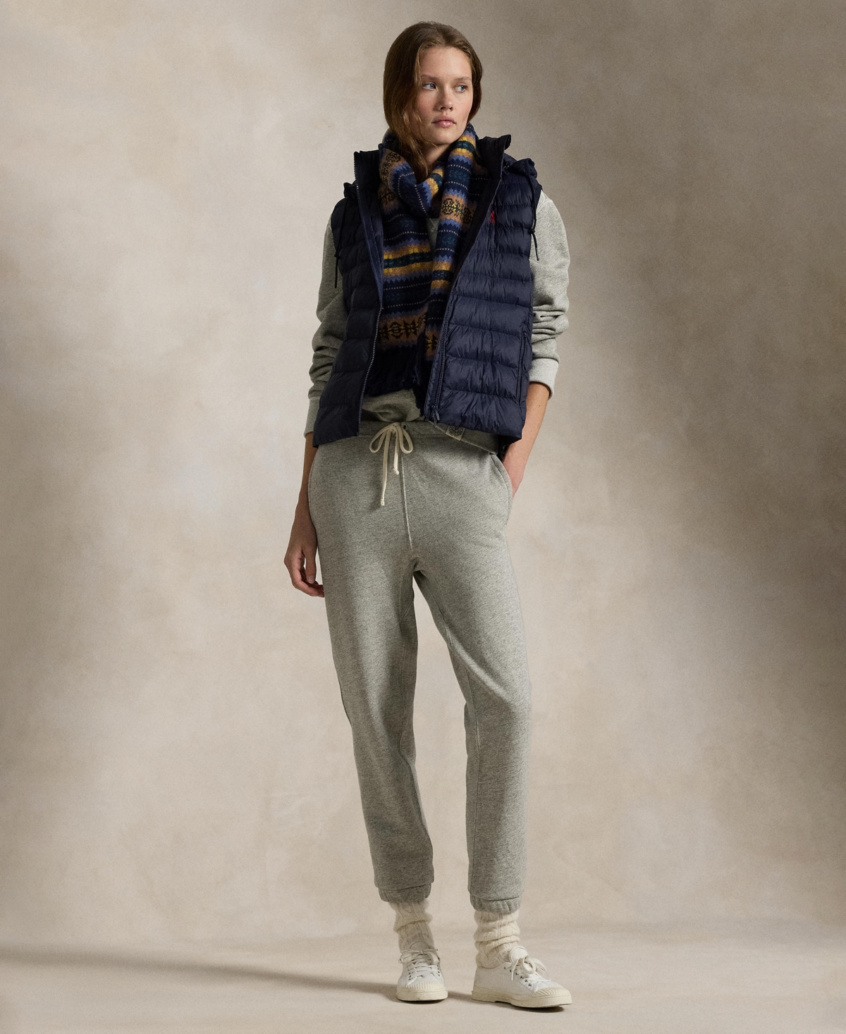 Polo Ralph Lauren Packable Puff Vest In Blue