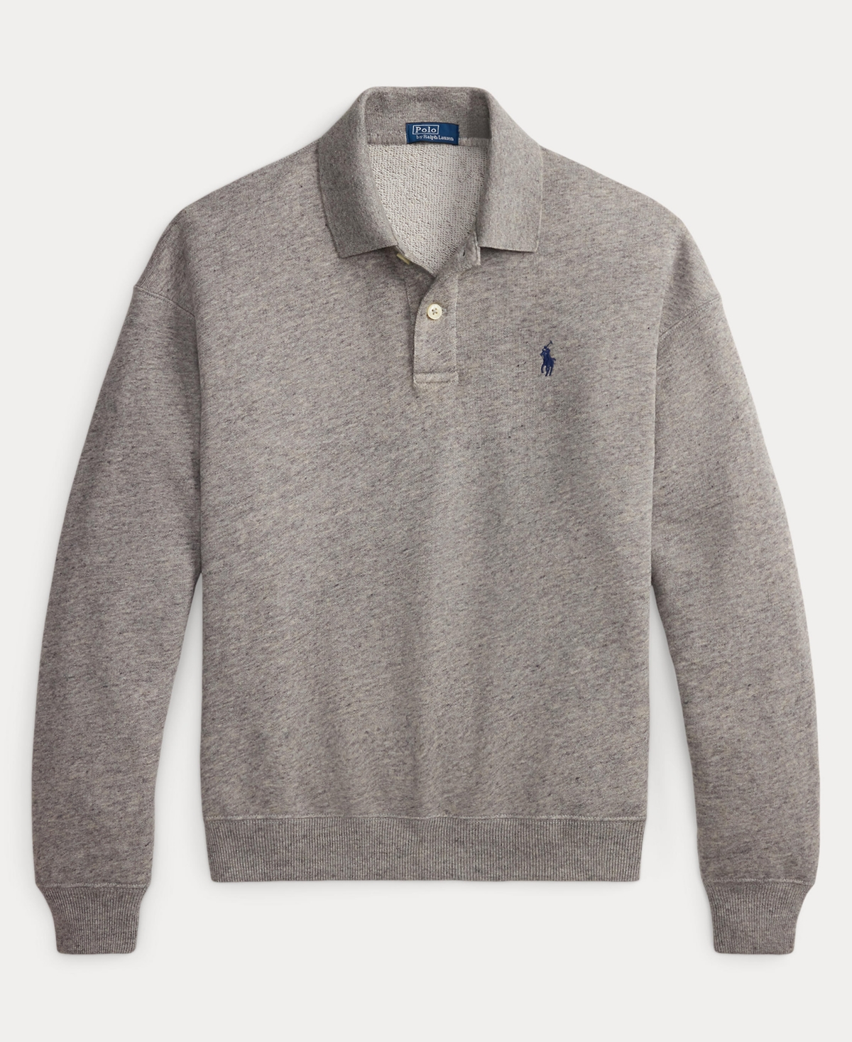 Polo Ralph Lauren Women's Polo Long Sleeve Sweatshirt In Gray