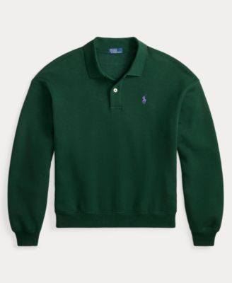 Women's Polo Long Sleeve Sweatshirt