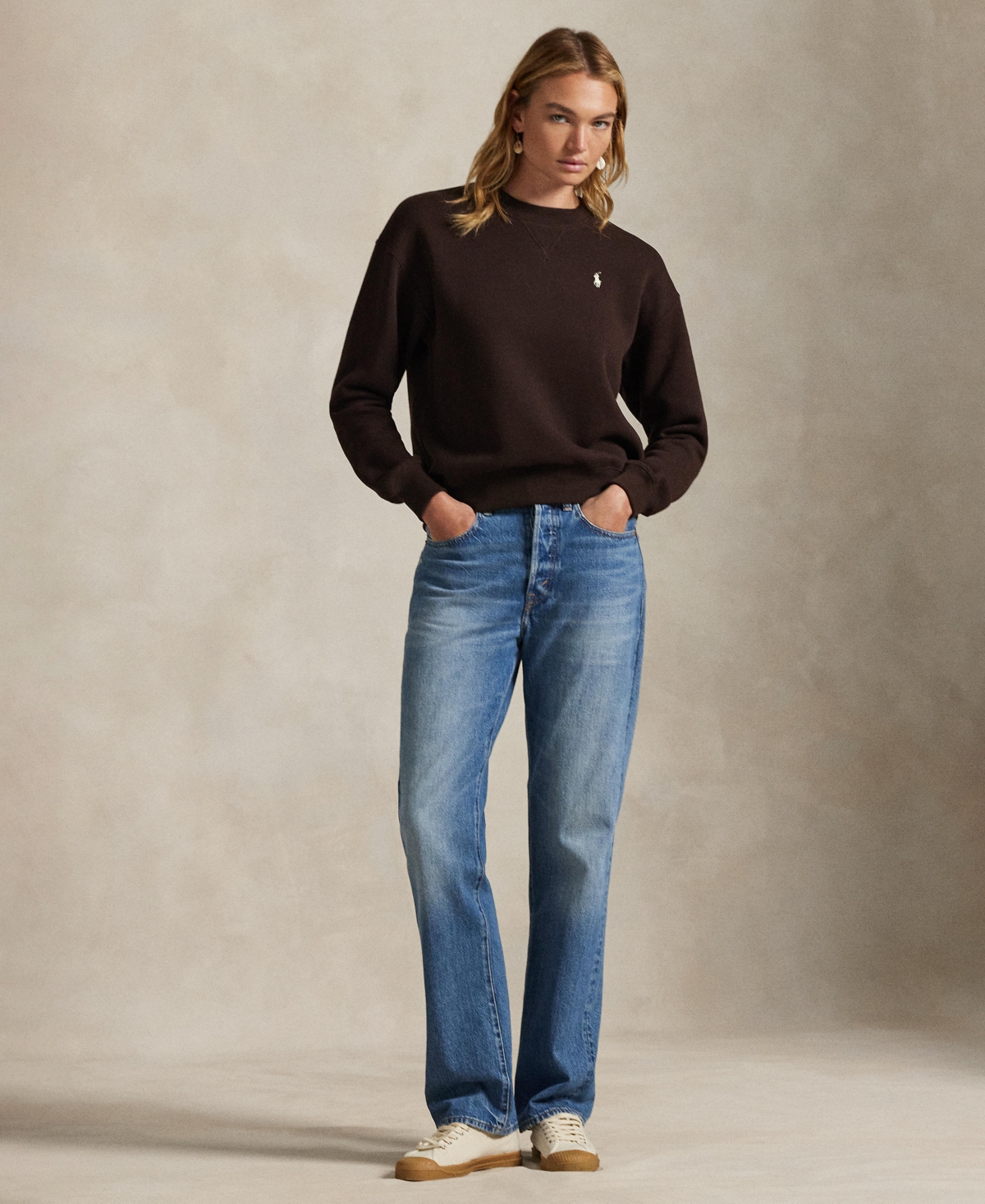 Polo Ralph Lauren Women's Fleece Crewneck Sweatshirt