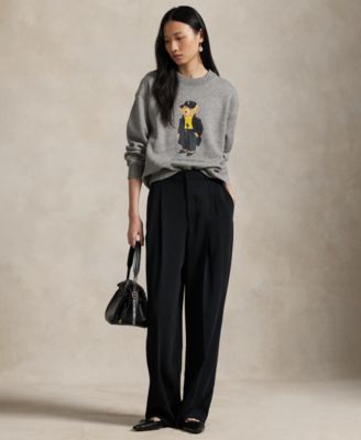 Women's Polo Bear Fleece Crewneck Sweatshirt