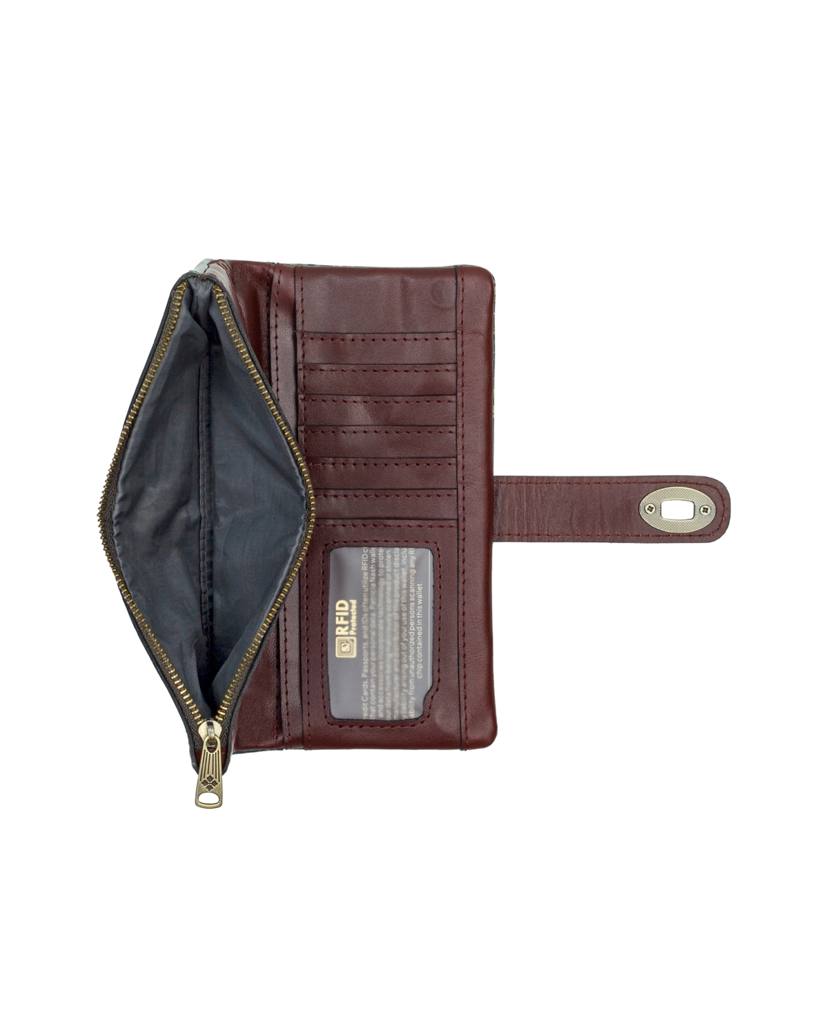Patricia Nash Annesley Leather Wristlet