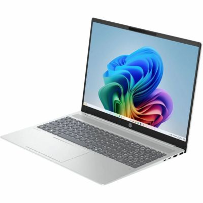 OmniBook 5 NGAI 16-ag1547nr 16" WUXGA Touchscreen Copilot+ PC Laptop, AMD Ryzen AI 7 350 2.0GHz, 16GB RAM, 1TB SSD, Windows 11 Home, Glacier Silver Aluminum