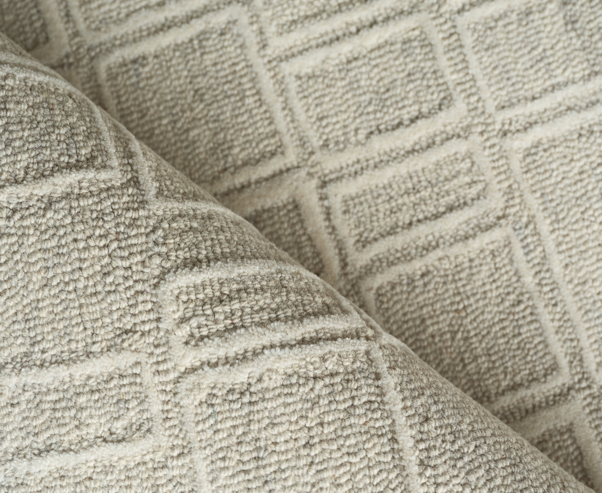 Exquisite Rugs Soho 7140 4'0"x6'0" Area Rug In Neutral