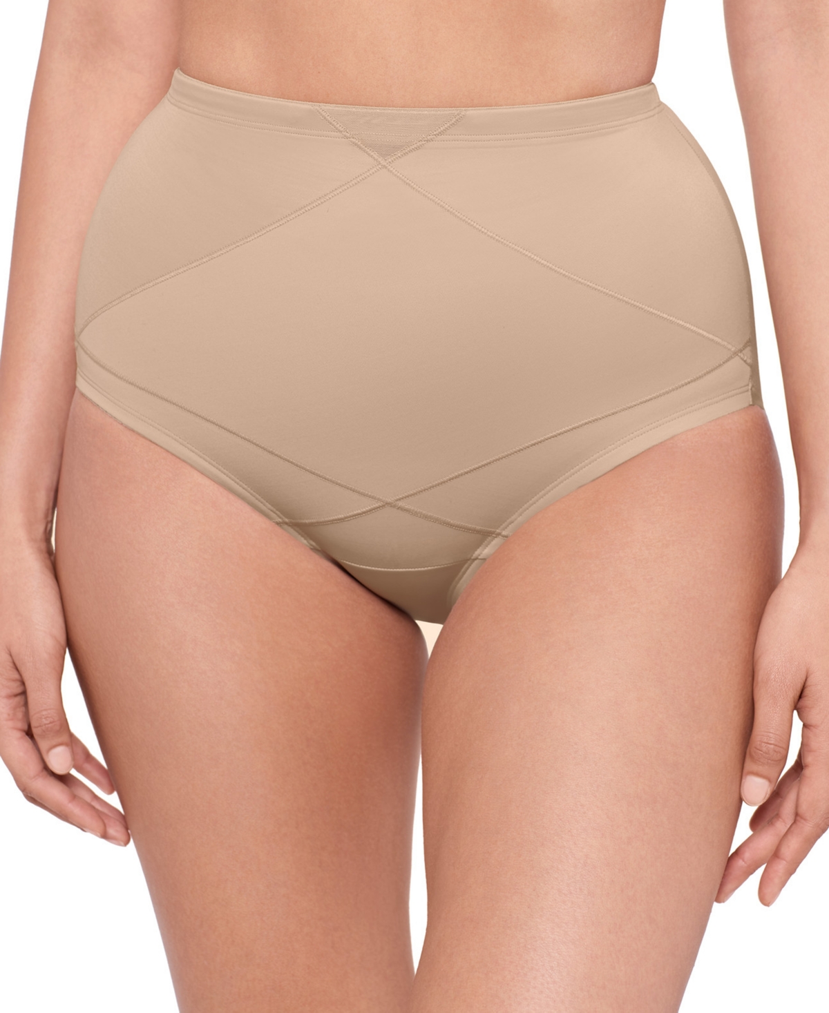 Miraclesuit Women's Instant Tummy Tuck Shaping Brief In Brown