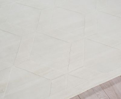 Exquisite Rugs Brunello Modern 6735 Rug Collection In White