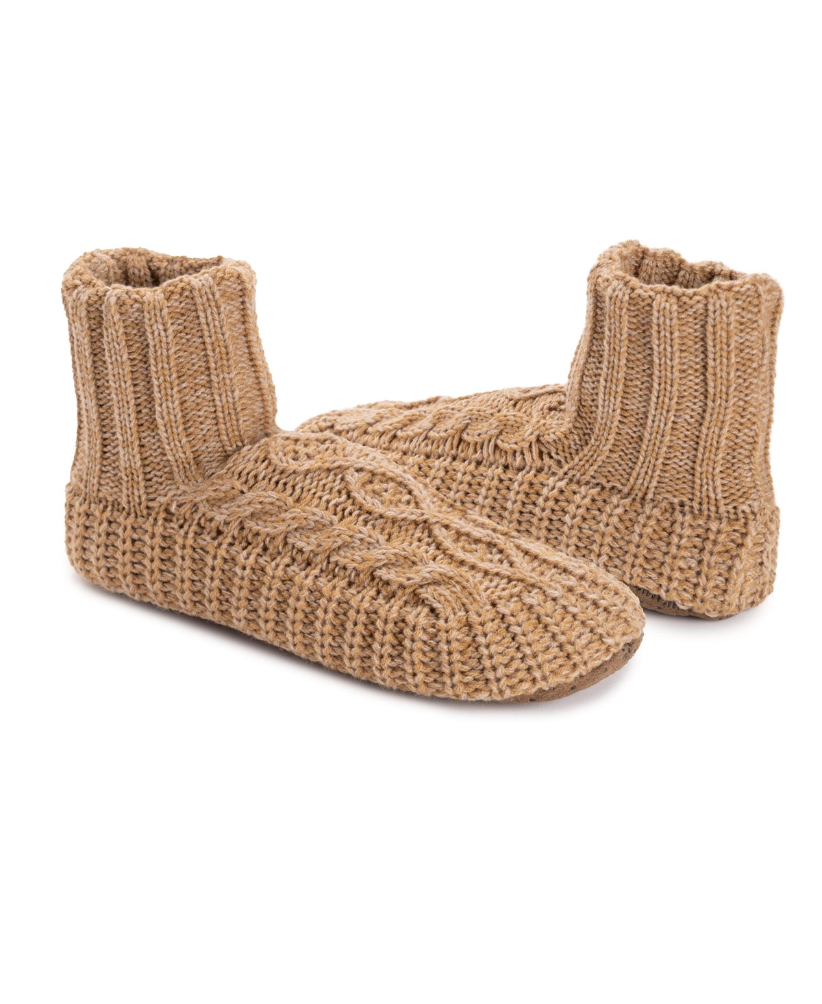 Muk Luks Men's Cable Boot Slipper