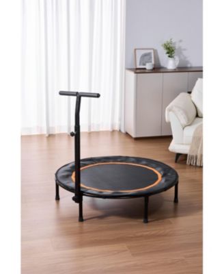 40-Inch Fitness Trampoline with T-Shaped Handlebar " Compact, Stable, and Built for Exercise