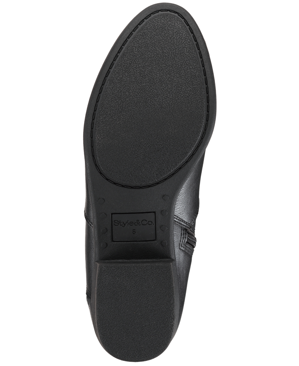 Style & Co Women's Ameliaa Block Heel Booties, Macy's Exclusive In Black