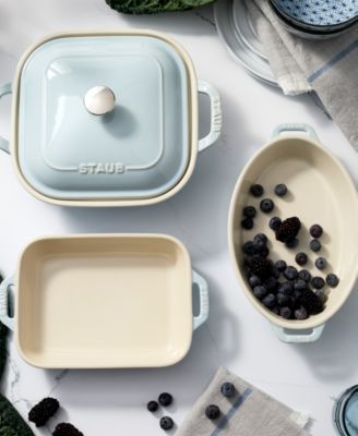 Ceramics 4-Piece Mixed Baking Dish Set 