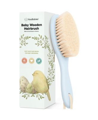 Baby Hair Brush, Oval Cradle Cap Brush, Soft Baby Brush for Infant, Newborn Hairbrush for Girls, Boys, Baby Scalp Brush