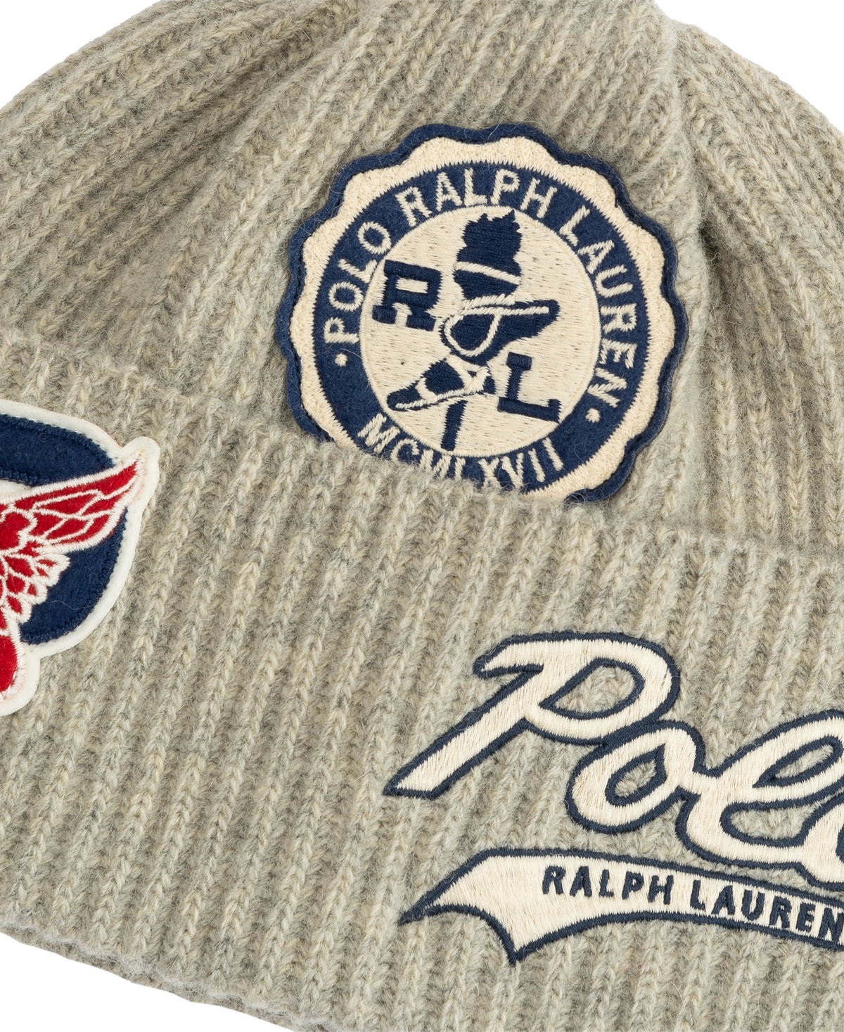 Polo Ralph Lauren Men's Patch Watch Cap In Neutral