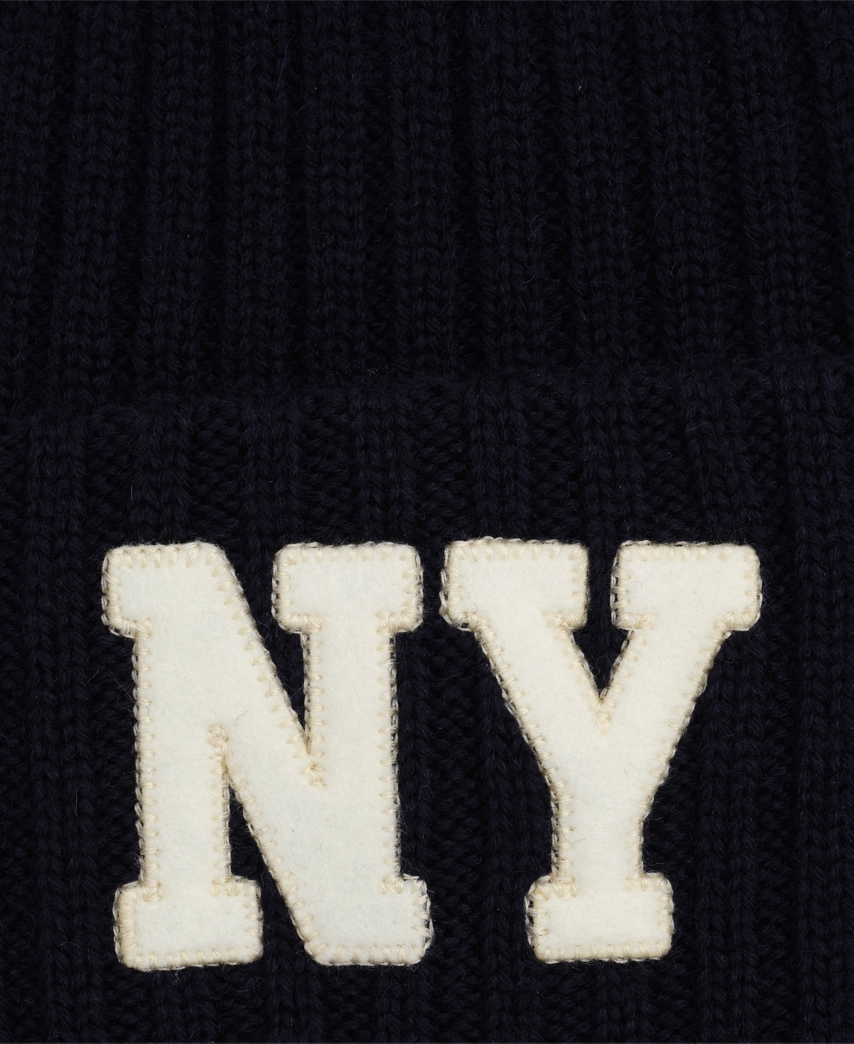 Polo Ralph Lauren Men's Ny Rib-knit Beanie In Black