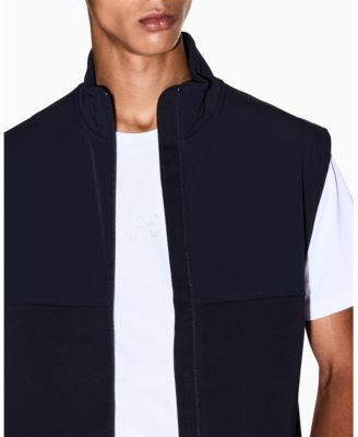 Men's Mixed Media Commuting Vest