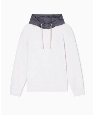 Men's Cozy Lab Color Block Pique Hoodie Sweatshirt