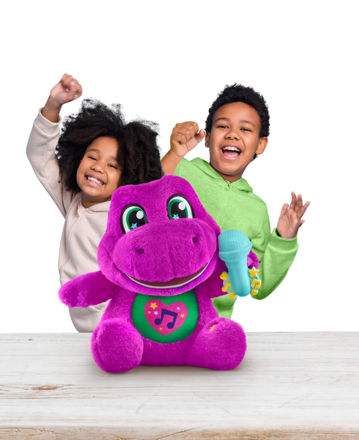 Barney 's World Sing Along  Plush Toy In Multi
