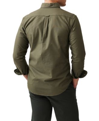 Men's Gunn Oxford PD Long Sleeve Sports Fit Shirt