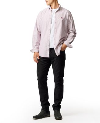 Men's Gunn Oxford Stripe 4 Long Sleeve Shirt