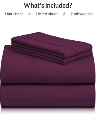 Silky Soft Cooling Deep Pocket 4-Pc. Sheet Set, California King