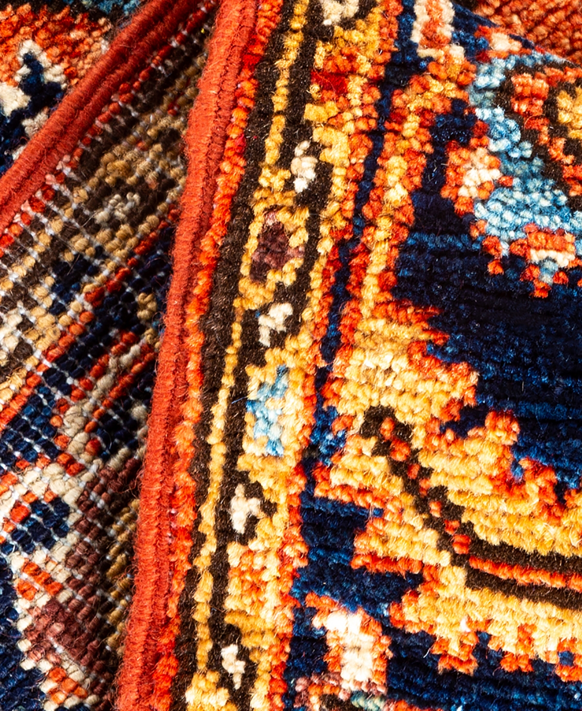 Adorn Hand Woven Rugs Serapi M1982 2'9"x12'11" Runner Area Rug