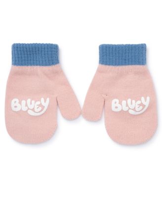 Bluey Toddler Girls 2-Piece Beanie and Mitten Set