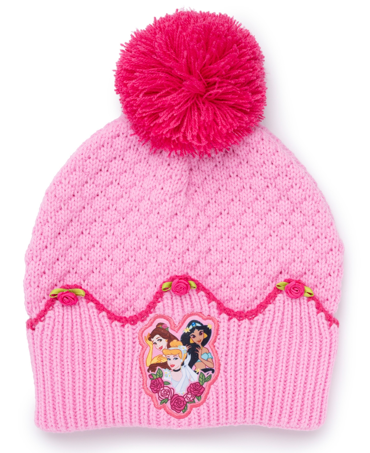 Berkshire Princess Toddler Girls 2-piece Princess Beanie And Mitten Set In Pink
