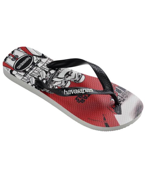 Мужские сандалии Havaianas Star Wars Sandal, цвет: Белый / Чёрный