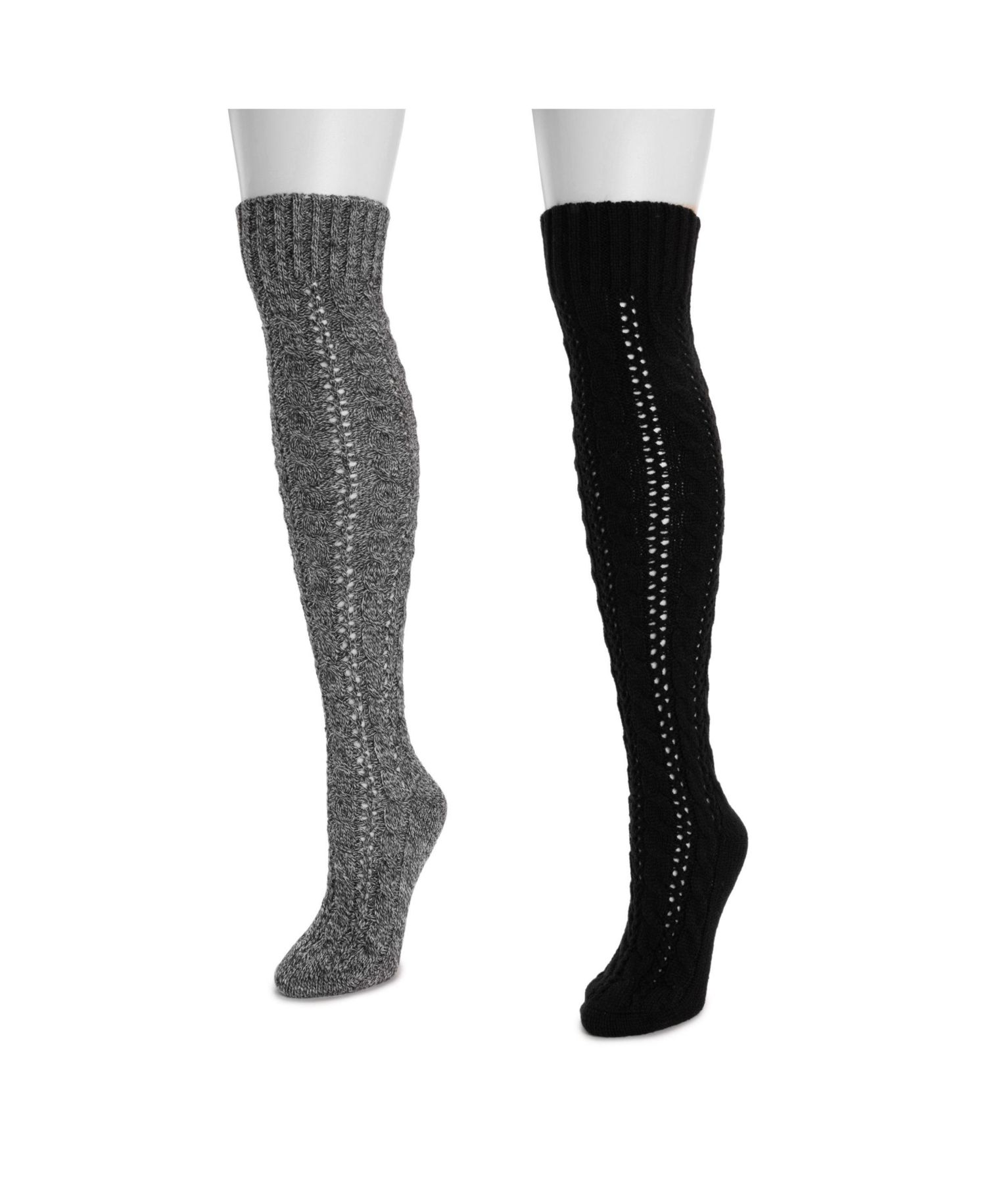 Women's Slouch Knit Cable (2 Pair Pack)
