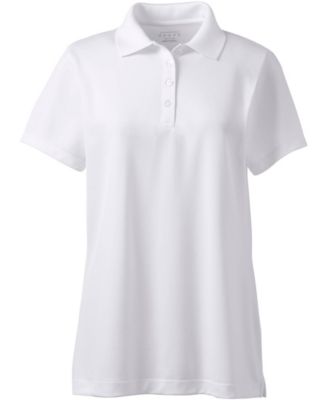 Women's School Uniform Short Sleeve Polyester Polo Shirt