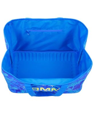 Water-Repellent Tote with Pouch – Tropical Floral Print