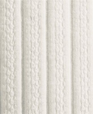 Women's Plus Size Sleeveless Pointelle Rib Boat Neck Tank