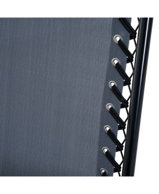 Folding Rocking Chairs, Outdoor Camping Chairs w/ Headrests,