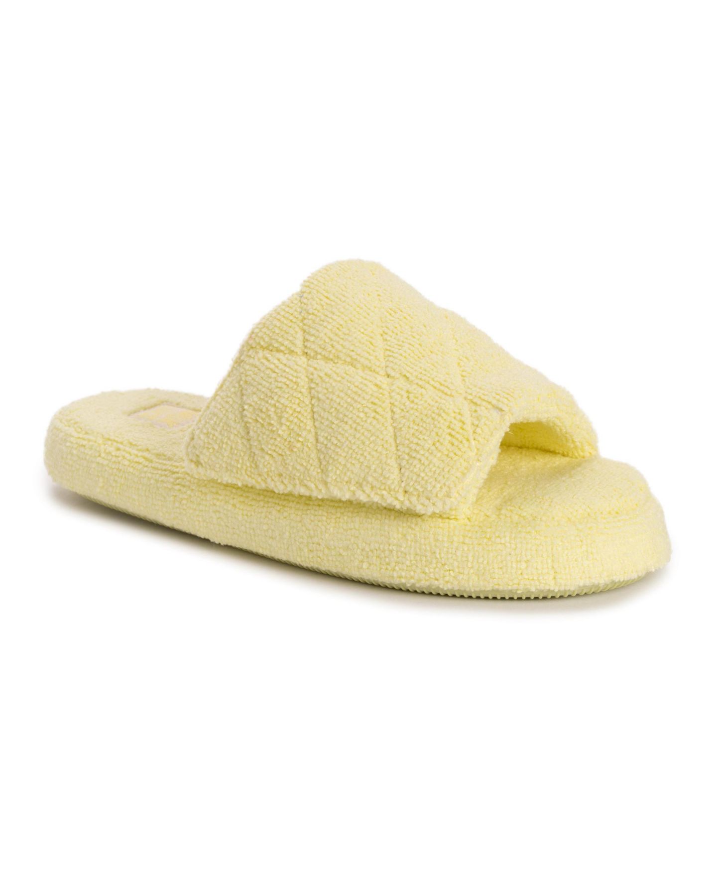 Женские тапочки MUK LUKS Oriole Slippers, цвет: Жёлтый — фото 1