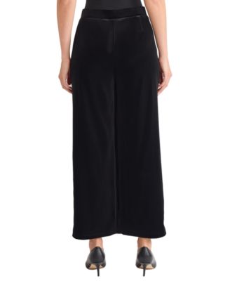 Women's Embroidered Wide Leg Pants