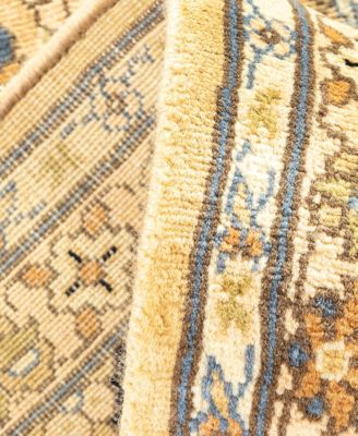 Adorn Hand Woven Rugs Mogul M1519 Rug Collection In Yellow