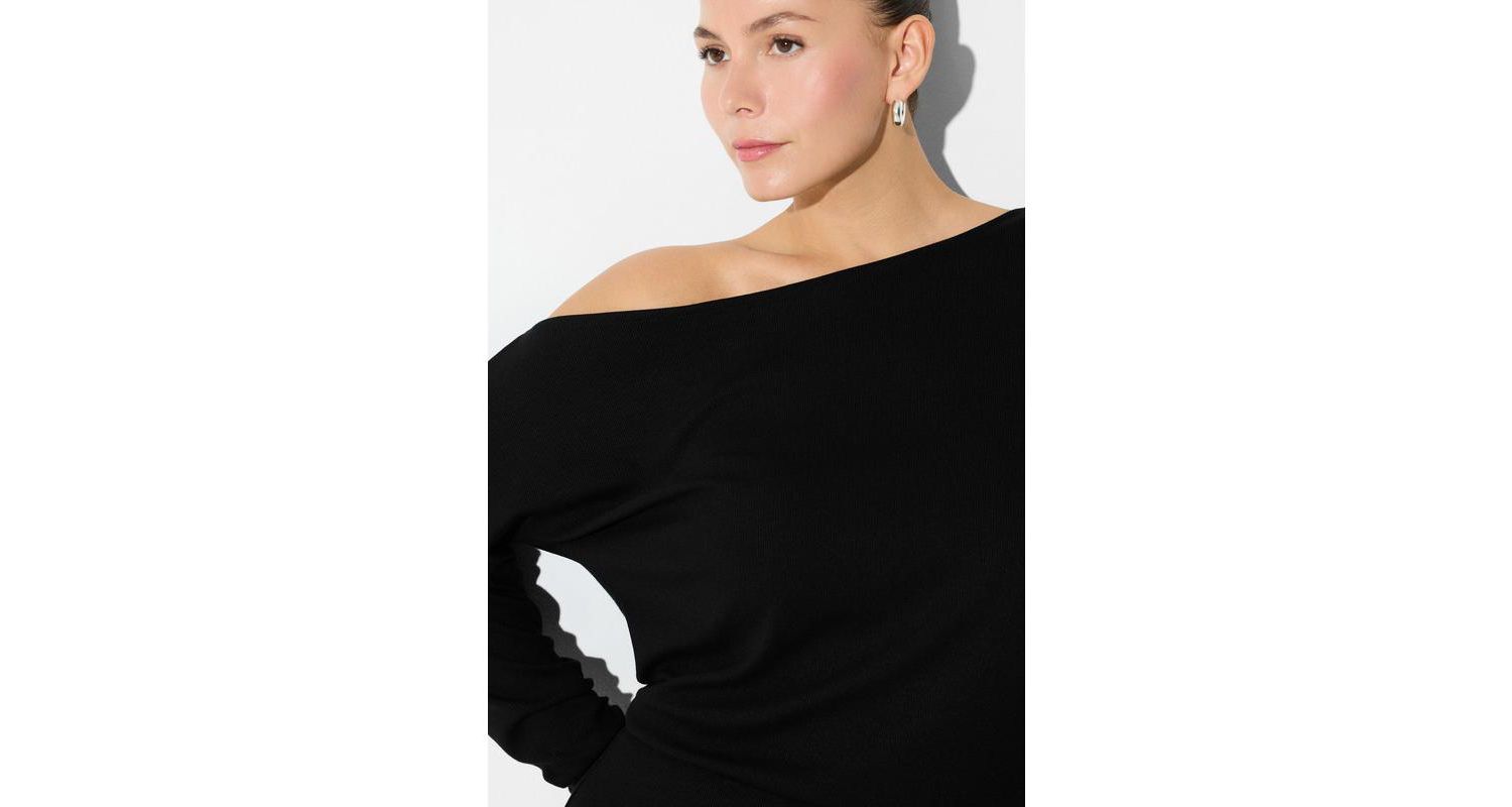 Women's Amia One-Shoulder Gathered-Waist Jersey Evening Gown