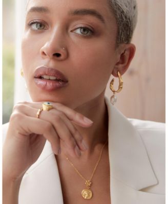 Judy Statement Hoop Earrings