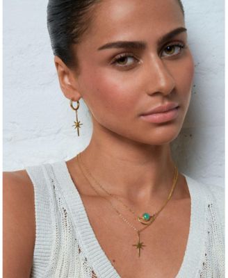 Northern Star Hoop Earrings