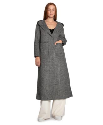 Walk My Way Wool Blend Oversized Maxi Coat