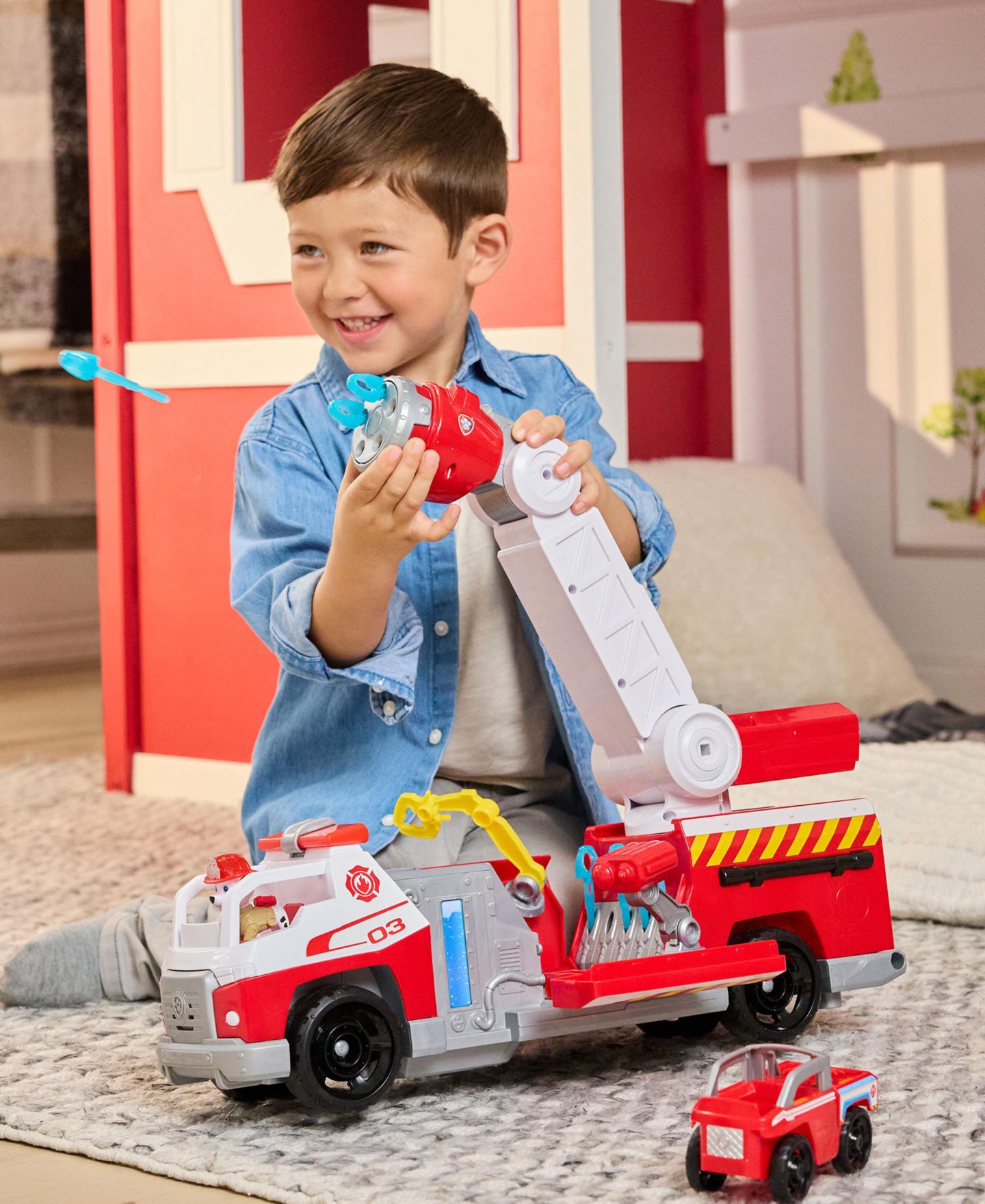 Детский игровой набор Paw Patrol Fire Rescue Rapid Reload Fire Truck — фото 7