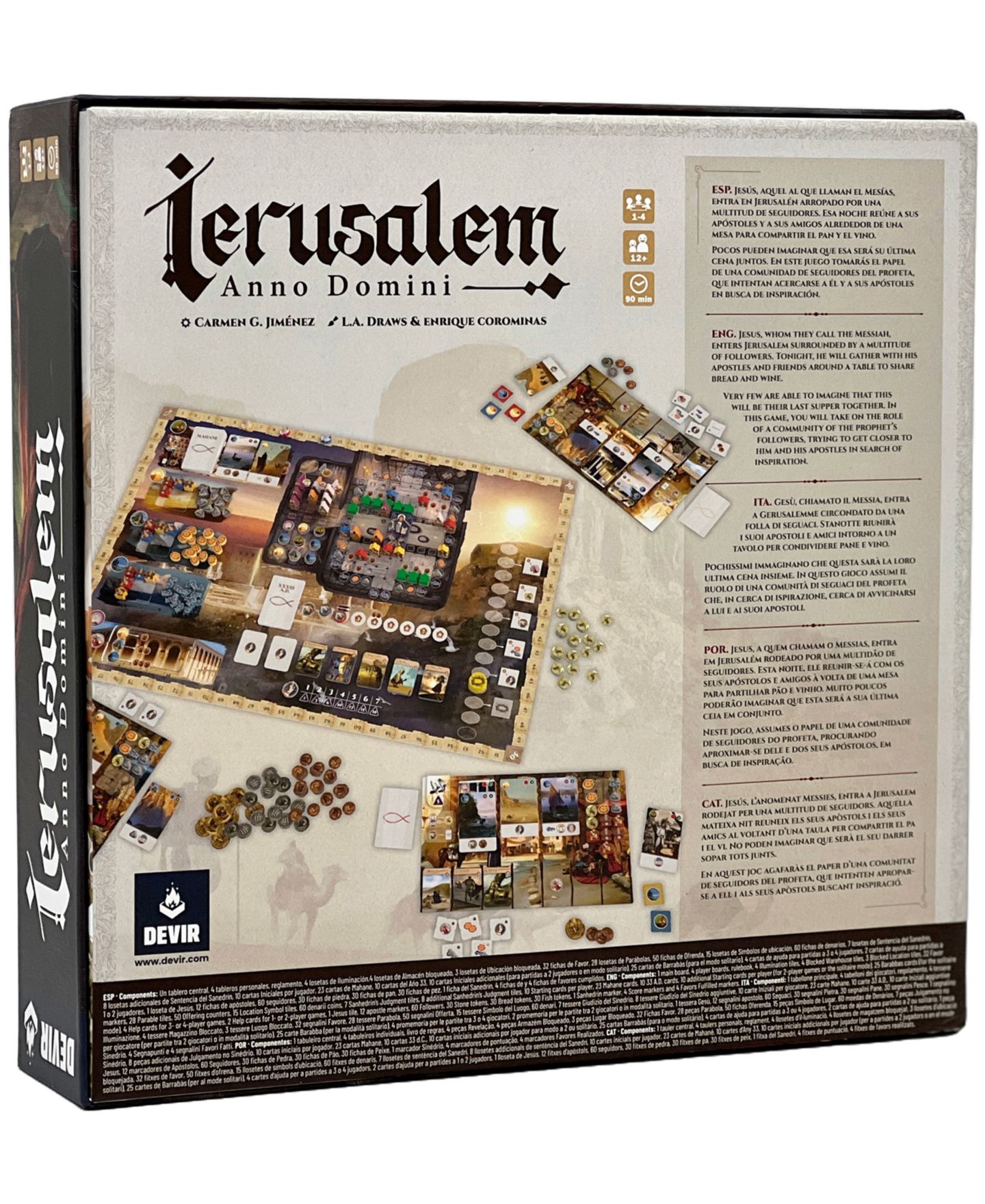 Детская игрушка Devir Ierusalem Anno Domini Board Game — фото 7
