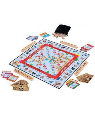 Monopoly Scrabble Board Game