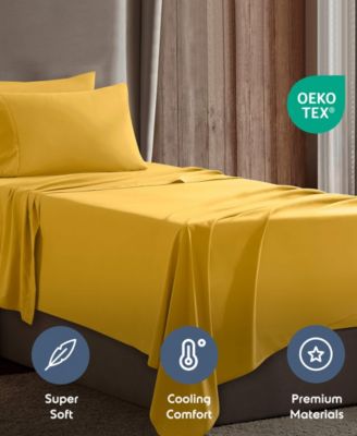 Premier Collection Deep Pocket 3 Piece Sheet Set, Twin