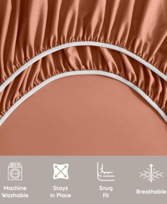 Premier Collection Deep Pocket 4 Piece Sheet Set, King