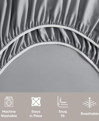 Premier Collection Deep Pocket 4 Piece Sheet Set, King