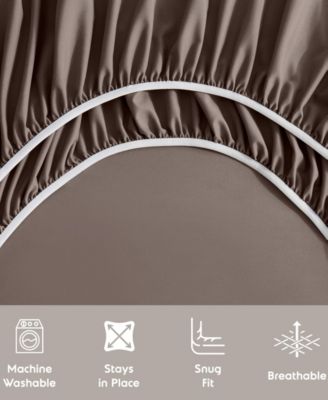 Premier Collection Deep Pocket 4 Piece Sheet Set, King